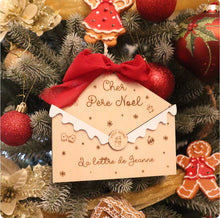 Charger l&#39;image dans la galerie, Enveloppe pour / de la part du Père Noël - Couleurs au choix