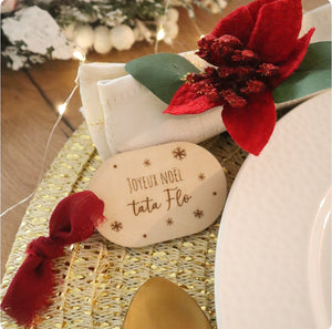 Marques places / Étiquettes cadeaux - Édition de Noël