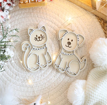Charger l&#39;image dans la galerie, Décoration de Noël - Chien ou chat à personnaliser