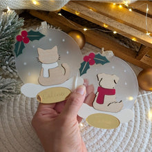 Charger l'image dans la galerie, Bientôt de retour - Boule de Noël "Compagnon d'hiver"