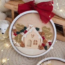 Charger l'image dans la galerie, Le 1er octobre à 21h - Grande boule à neige "Chalet" - avec ou sans socle - ruban et confettis au choix - à partir de 36€