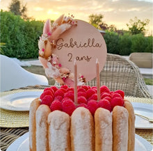 Charger l&#39;image dans la galerie, Édition été 2025 - Cake Topper fleurs séchées