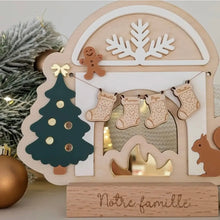 Charger l'image dans la galerie, Le 1er octobre à 21h - Cheminée de Noël et chaussettes à personnaliser - à partir de 34€