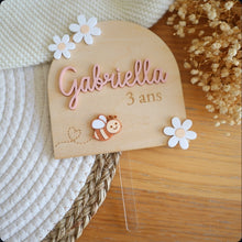 Charger l'image dans la galerie, Cake-topper "Abeille" - A personnaliser